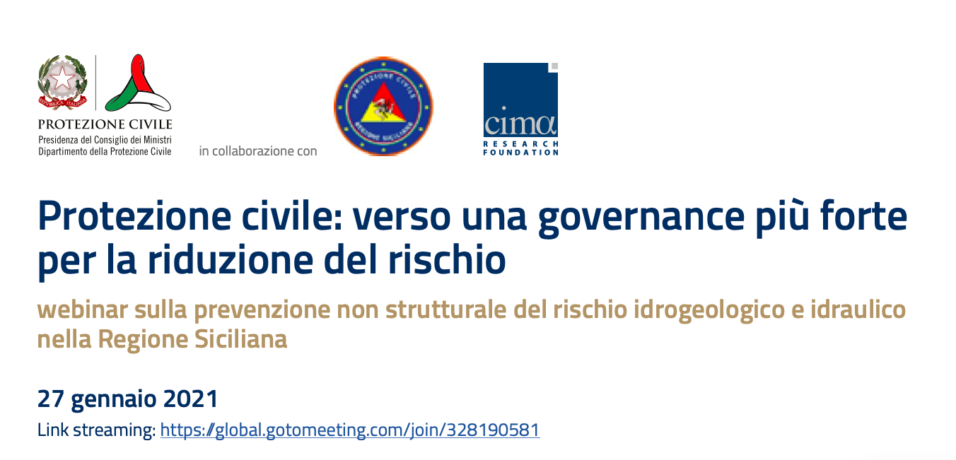 Protezione civile: verso una governance più forte per la riduzione del rischio